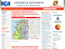 Tablet Screenshot of osservatorio-sicilia.it